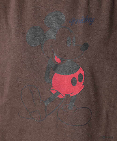 JOURNAL STANDARD(ジャーナルスタンダード)の「【一部店舗+WEB限定】MICKEY / JS Tシャツ(Tシャツ/カットソー・レディース・ホワイト/ブラウン・FREE)」の19枚目の写真