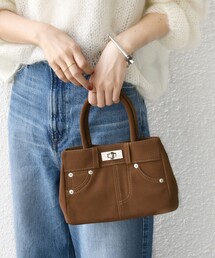 SHIPS | 【WEB限定】2WAY ひねり 金具 ポケット バッグ(ハンドバッグ)