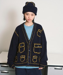 phingerin カーディガン 黒 PHINGERIN（フィンガリン） カーディガン PHINGERIN PG1 KNIT メンズ