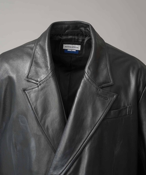 【新品タグ付】ケンゾー　ピークドラペルダブルブレストテーラードジャケット　L　黒 UNISEX》【LIMITED EDITION】Dress-Fit Peaked Lapel Double