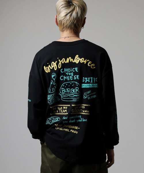 FUNALIVE(ファンアライブ)の「BF2 select バックプリント ワイドシルエット ロングスリーブT 韓国系(Tシャツ/カットソー・メンズ・A/H/C/D/E/F/B/G/その他4/その他3/その他2/その他1・M/L/LL)」の1枚目の写真