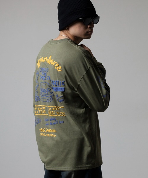 FUNALIVE(ファンアライブ)の「BF2 select バックプリント ワイドシルエット ロングスリーブT 韓国系(Tシャツ/カットソー・メンズ・A/H/C/D/E/F/B/G/その他4/その他3/その他2/その他1・M/L/LL)」の8枚目の写真