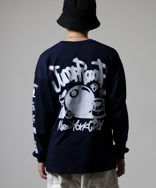 FUNALIVE(ファンアライブ)の「BF2 select バックプリント ワイドシルエット ロングスリーブT 韓国系(Tシャツ/カットソー・メンズ・A/H/C/D/E/F/B/G/その他4/その他3/その他2/その他1・M/L/LL)」の11枚目の写真