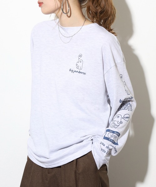 FUNALIVE(ファンアライブ)の「BF2 select バックプリント ワイドシルエット ロングスリーブT 韓国系(Tシャツ/カットソー・メンズ・A/H/C/D/E/F/B/G/その他4/その他3/その他2/その他1・M/L/LL)」の13枚目の写真