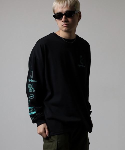 FUNALIVE(ファンアライブ)の「BF2 select バックプリント ワイドシルエット ロングスリーブT 韓国系(Tシャツ/カットソー・メンズ・A/H/C/D/E/F/B/G/その他4/その他3/その他2/その他1・M/L/LL)」の19枚目の写真