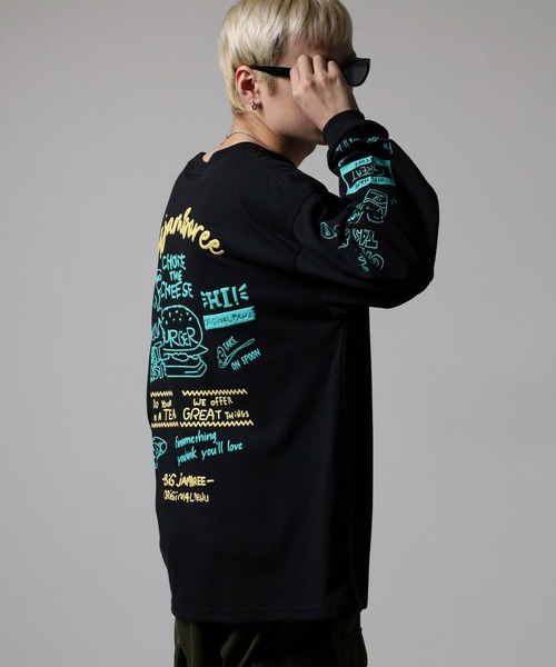 FUNALIVE(ファンアライブ)の「BF2 select バックプリント ワイドシルエット ロングスリーブT 韓国系(Tシャツ/カットソー・メンズ・A/H/C/D/E/F/B/G/その他4/その他3/その他2/その他1・M/L/LL)」の22枚目の写真