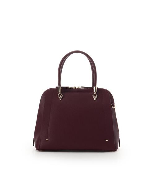 Samantha Thavasa（サマンサタバサ）の「新アベクトワ ハンドバッグ（ハンドバッグ・レディース・ネイビー/ボルドー・FREE）」の4枚目の写真