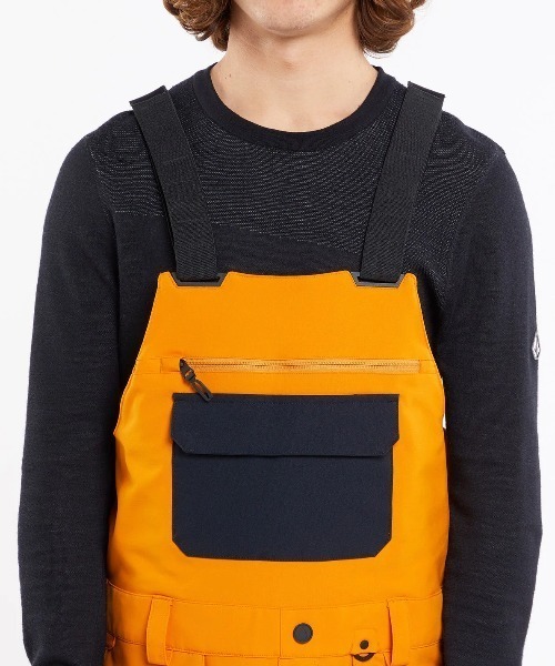 VOLCOM（ボルコム）の「【VOLCOM/ボルコム】 Mens Roan Bib Overalls /スキースノーボードビブパンツ（その他パンツ・メンズ・ゴールド/ブラック・MEDIUM/LARGE/X-LARGE）」の11枚目の写真