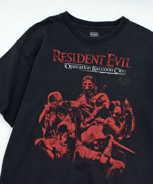 VINTAGE（ヴィンテージ）の「【USED】CAPCOM “BIOHAZARD” ゲーム Tシャツ（Tシャツ/カットソー・メンズ・ブラック・LARGE）」の2枚目の写真