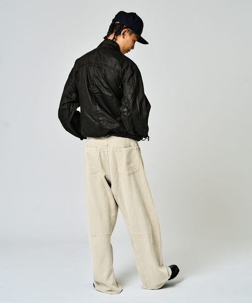 JOINT WORKS（ジョイントワークス）の「3Dツイスト コーデュロイバギーパンツ / 3D Twist Corduroy Baggy Pants（その他パンツ・メンズ・ブラック/チャコールグレー・MEDIUM/LARGE）」の11枚目の写真