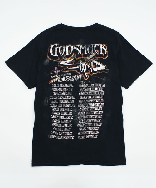 LABORATORY R（ラボラトリーアール）の「【USED】GILDAN “Godsmack” バンド Tシャツ（Tシャツ/カットソー・メンズ・ブラック・SMALL）」の6枚目の写真