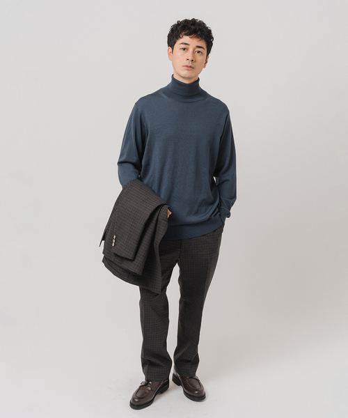 セール】14ゲージ ウール タートルネックニット（ニット/セーター