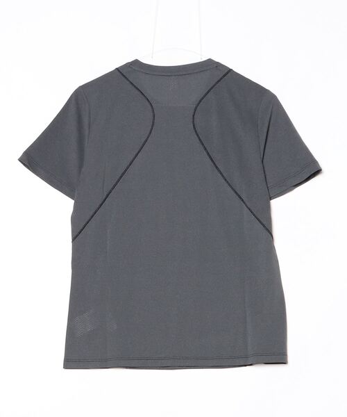 adidas(アディダス)の「アディダス adidas Designed for Training 半袖Tシャツ(Tシャツ/カットソー・レディース・スモークピンク/チャコールグレー・M/XL/L)」の3枚目の写真