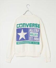 CONVERSE コンバース ピーチ裏毛バックロゴプルオーバー