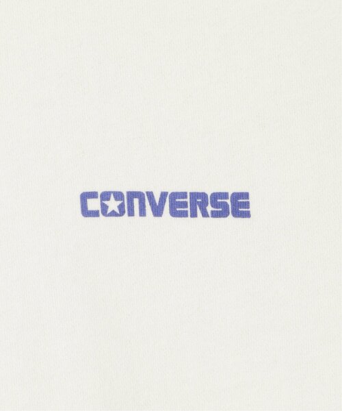 notch.（ノッチ）の「CONVERSE コンバース ピーチ裏毛バックロゴプルオーバー（スウェット・レディース・オフホワイト・M）」の8枚目の写真