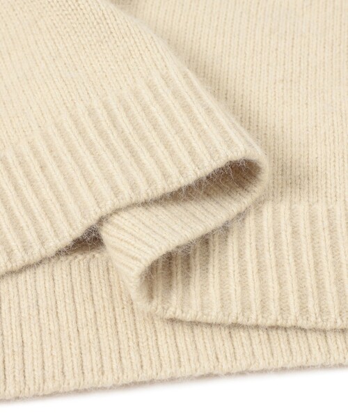 B:MING by BEAMS(ビーミングバイビームス)の「アンゴラ混 刺繍 ニット(ニット/セーター・レディース・ブラック系その他4/ホワイト系その他5・ONE SIZE)」の10枚目の写真