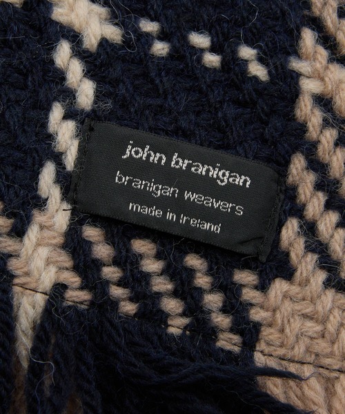 BARNYARDSTORM(バンヤードストーム)の「BARNYARDSTORM / John Branigan (ジョンブラニガン) / 三角ストール(ストール/ショール・レディース・ライトベージュ/ブラウン/レッド/ベージュ・FREE)」の17枚目の写真