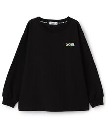 X-girl Stages | 【人気商品再入荷】【直営店で取り扱い無し】グラデーションロゴ長袖Tシャツ(Tシャツ/カットソー)