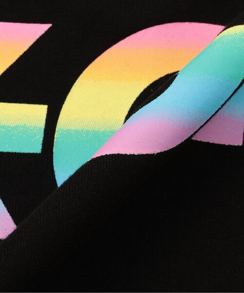 X-girl Stages（エックスガールステージス）の「【人気商品再入荷】【直営店で取り扱い無し】グラデーションロゴ長袖Tシャツ（Tシャツ/カットソー・キッズ・ホワイト/ブラック・140cm/130cm/100cm/120cm/110cm）」の8枚目の写真