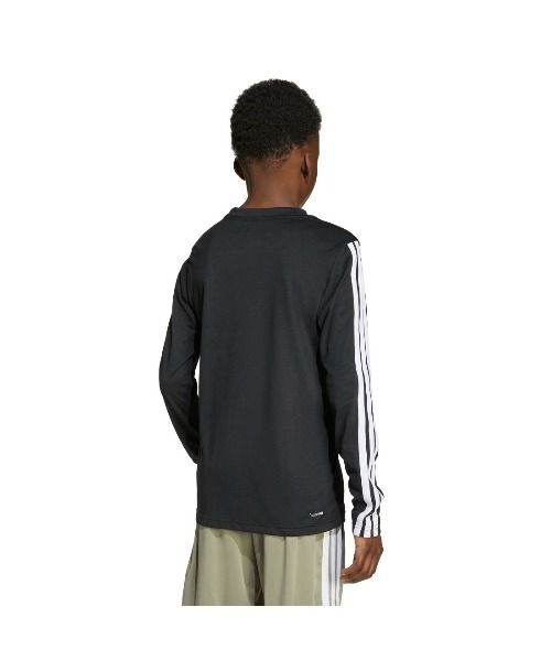 adidas（アディダス）の「アディダス adidas トレイン エッセンシャルズ長袖Tシャツ（Tシャツ/カットソー・キッズ・ブルー/ホワイト/ブラック・120cm/130cm/140cm/150cm/160cm）」の17枚目の写真