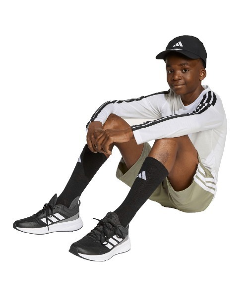 adidas（アディダス）の「アディダス adidas トレイン エッセンシャルズ長袖Tシャツ（Tシャツ/カットソー・キッズ・ブルー/ホワイト/ブラック・120cm/130cm/140cm/150cm/160cm）」の14枚目の写真