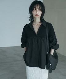 STYLE DELI（スタイルデリ）の「【BLK001】ソフトドッキングシャツ（シャツ/ブラウス）」