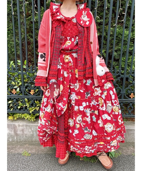 ピンクハウス ハロウィン ワンダーランド ワンピース ハロウィーンワンダーランドプリントワンピース｜ピンクハウス