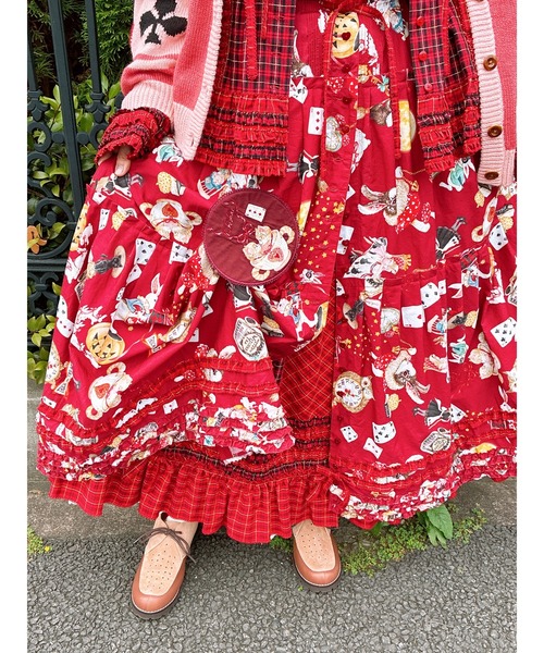 セール】ハロウィーンワンダーランドプリントワンピース（ワンピース