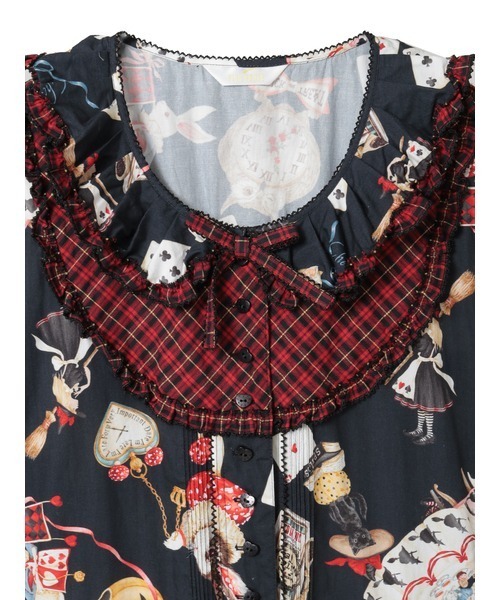 セール】ハロウィーンワンダーランドプリントワンピース（ワンピース