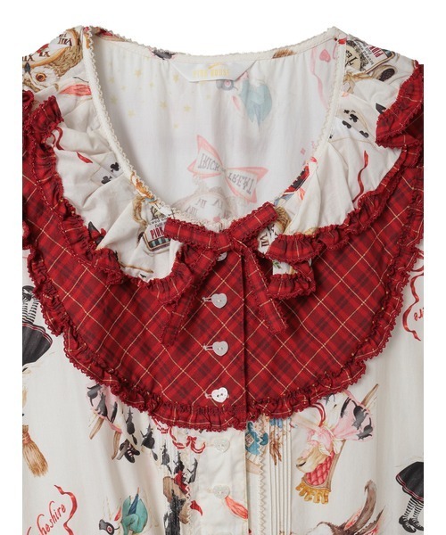 セール】ハロウィーンワンダーランドプリントワンピース（ワンピース