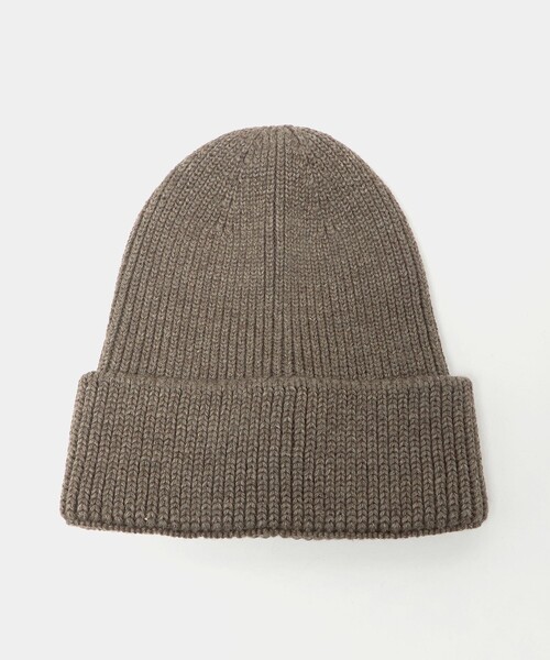 GRILLO（グリーロ）の「＜GRILLO＞ニット キャップ（ハット・メンズ・ライトブルー/ブラック/ブラウン系・FREE）」の3枚目の写真