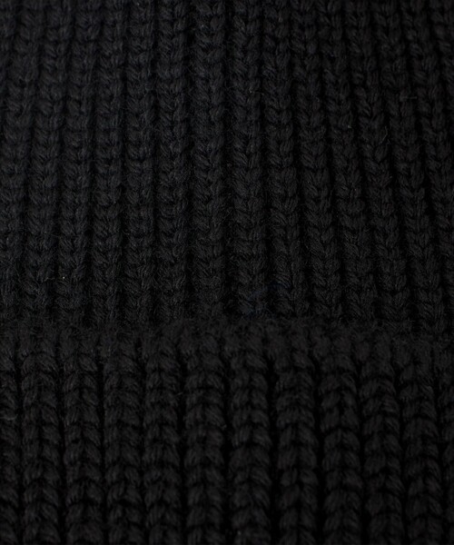 GRILLO（グリーロ）の「＜GRILLO＞ニット キャップ（ハット・メンズ・ライトブルー/ブラック/ブラウン系・FREE）」の9枚目の写真