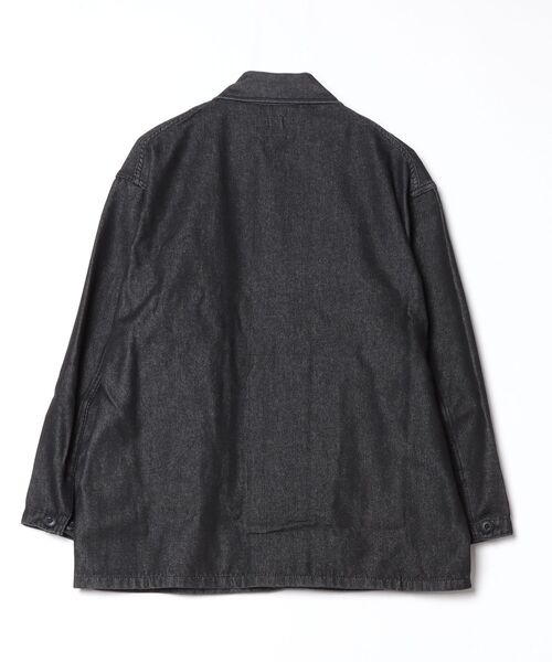 GUNG HO(ガンホー)の「GUNG HO ガンホー / FATIGUE COVER JACKET(ミリタリージャケット・メンズ・ブラック・SMALL/MEDIUM)」の2枚目の写真