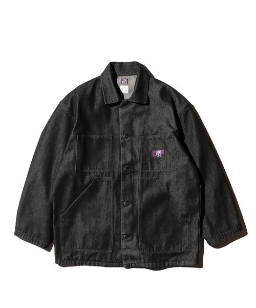 GUNG HO(ガンホー)の「GUNG HO ガンホー / FATIGUE COVER JACKET(ミリタリージャケット・メンズ・ブラック・SMALL/MEDIUM)」の1枚目の写真