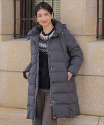 大きいサイズ ロング」に該当するレディースのダウンジャケット/コート