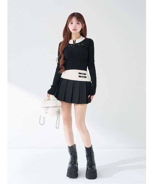 Darich（ダーリッチ）の「DARICHニットセットアップ（セットアップ・レディース・ベージュ/グレー/ブラック・FREE/FL）」の12枚目の写真