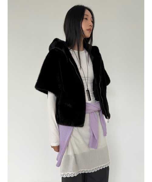 Didot.showroom（ディドット ショールーム）の「ストライプレースミディSK（スカート・レディース・ネイビー/クリーム/アイボリー・FREE）」の17枚目の写真