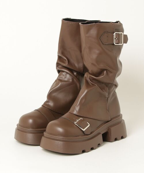 A'GEM/9 × .kom 『.KOM/ドットケーオーエム』 Y2K Chunky Platform