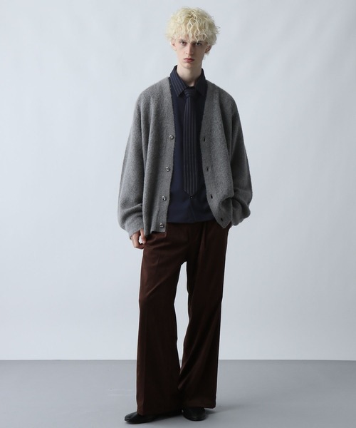 HARE(ハレ)の「ネクタイデザインシャツ(HARE)(シャツ/ブラウス・メンズ・ブラック/ブラウン/ブルー・MEDIUM/SMALL)」の22枚目の写真