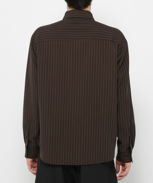 HARE(ハレ)の「ネクタイデザインシャツ(HARE)(シャツ/ブラウス・メンズ・ブラック/ブラウン/ブルー・MEDIUM/SMALL)」の13枚目の写真