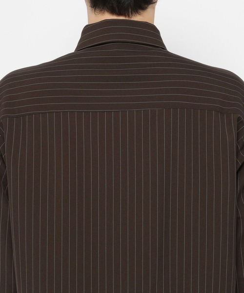 HARE(ハレ)の「ネクタイデザインシャツ(HARE)(シャツ/ブラウス・メンズ・ブラック/ブラウン/ブルー・MEDIUM/SMALL)」の17枚目の写真