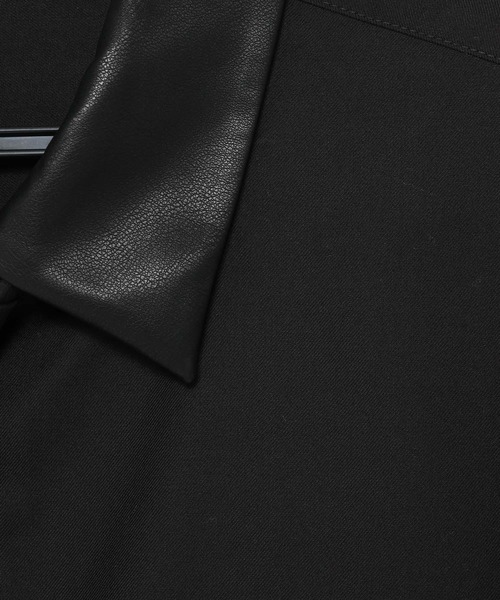 HARE(ハレ)の「ネクタイデザインシャツ(HARE)(シャツ/ブラウス・メンズ・ブラック/ブラウン/ブルー・MEDIUM/SMALL)」の20枚目の写真