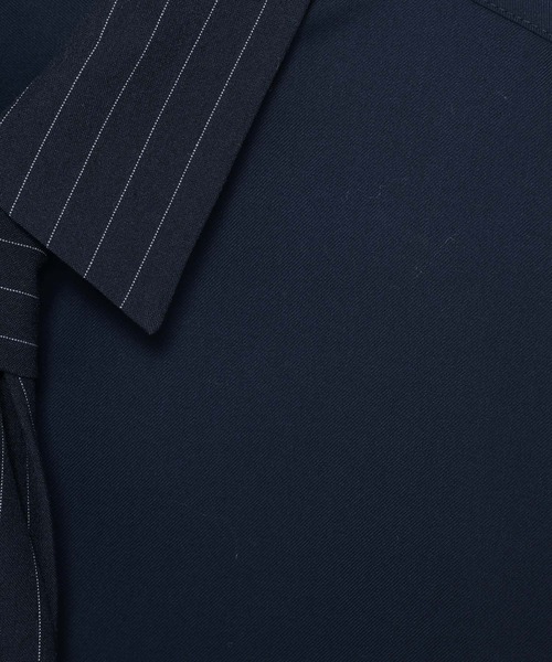 HARE(ハレ)の「ネクタイデザインシャツ(HARE)(シャツ/ブラウス・メンズ・ブラック/ブラウン/ブルー・MEDIUM/SMALL)」の14枚目の写真