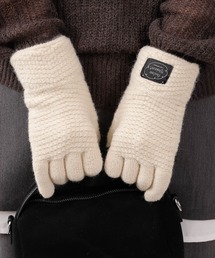 emesuelee(エメスーリー)のスマホ対応 シンプル無地手袋(手袋)