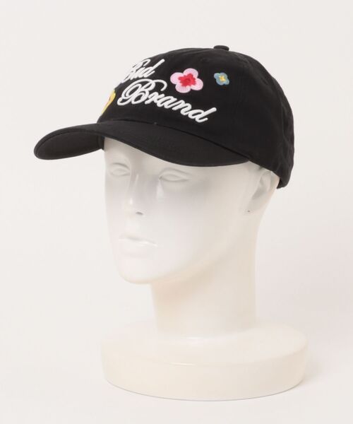 SPINNS（スピンズ）の「コットンキャップ/フラワーロゴ/刺繍（キャップ・メンズ・ブラック/ブラウン・ONESIZE）」の8枚目の写真