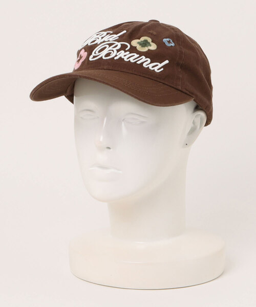 SPINNS（スピンズ）の「コットンキャップ/フラワーロゴ/刺繍（キャップ・メンズ・ブラック/ブラウン・ONESIZE）」の9枚目の写真