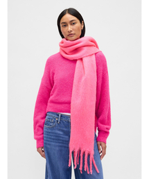 マフラー（ピンク/桃色系・フリンジ）ファッション通販 - ZOZOTOWN