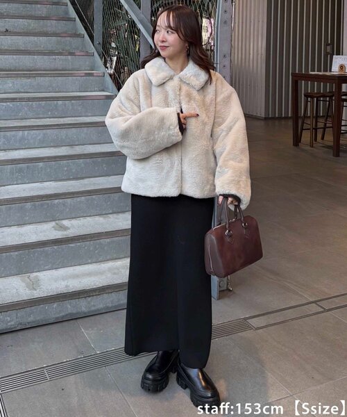 DISCOAT（ディスコート）の「ファージャケット（その他アウター）」 - WEAR