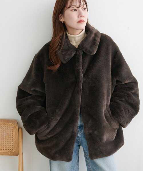 【DISCOAT】ファージャケット ファージャケット（その他アウター）｜DISCOAT（ディスコート）の