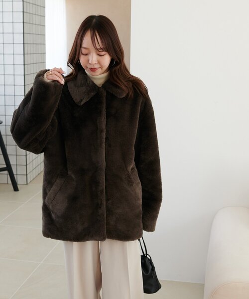 DISCOAT（ディスコート）の「ファージャケット（その他アウター）」 - WEAR